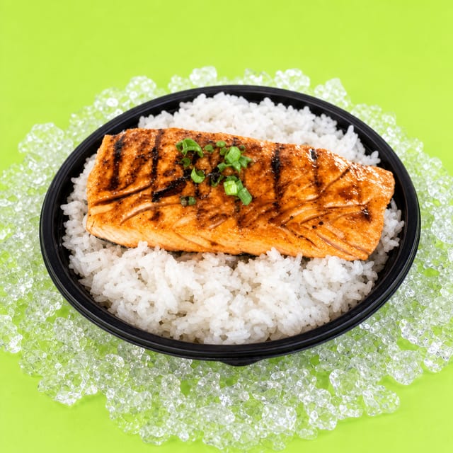 7.Salmon Bowl.